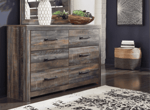 Drystan Brown 6-Drawer Dresser