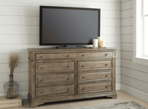 Highland Park Waxed Driftwood Dresser