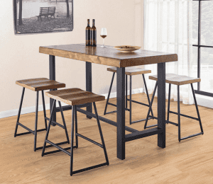 Landon Natural Honey 60-Inch Counter Height Table