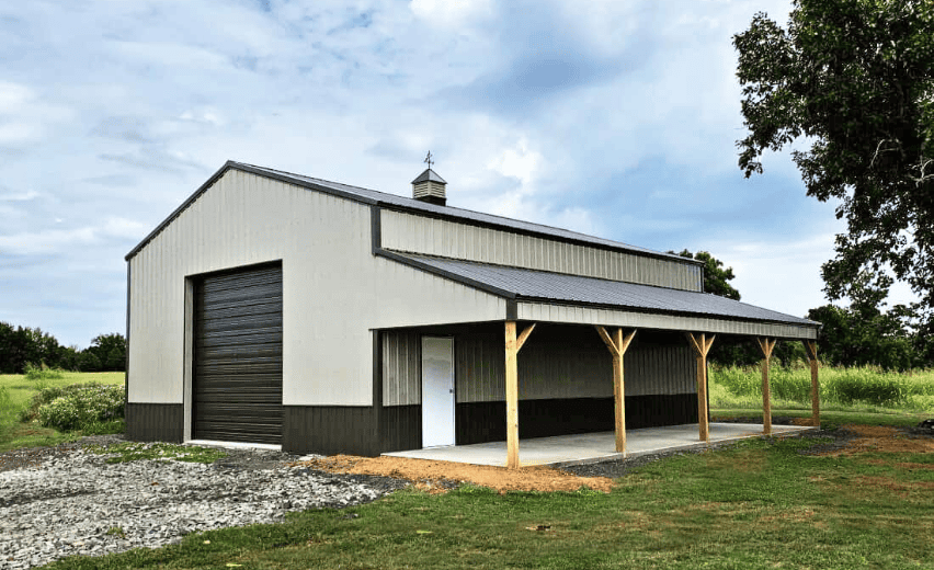pole barn porch pole barn porch